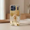 Goud - Portret - Vrouw Telefoonhoesje iPhone 17 Pro klein -sfeer2