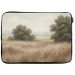 Landschap - Minimalistisch - Beige laptophoes neopreen klein -zkaufland3dotto