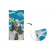 Vrouw - Bril - Regenboog - Wolken fotobehang vinyl groot -3d