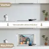 Middellandse Zee Schoonheid bij Schemer keuken achterwand spatscherm klein -voor_na_DE