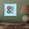 Oh ok - Blauw - Kleurrijk plexiglas 5mm klein -sfeer3