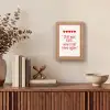 Tekst - Rood - Hartjes Light Box met kabel (Wandlamp) klein -sfeer2