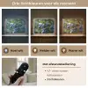 Blauwe bessen - Dauwdruppels - Natuurlijk licht Light Box met batterij (Wandlamp) middel -USP_lichtkleurNL