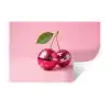 Disco - Kersen - Roze Muursticker klein -3d