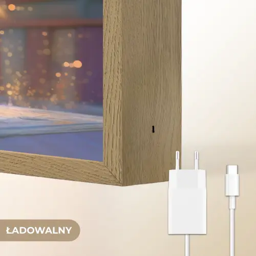 Tovenares - Magie - Toverstaf - Sterren Light Box met batterij (Wandlamp kind) middel -USP_websiteoplaadbaarNL