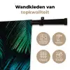 Tropical - Jungle - Bladeren - Groen Wandkleed katoen klein -sfeer2