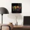 Lepels - Kruiden - Modern - Graffiti - Verf - Kleurrijk plexiglas 5mm klein -sfeer6