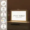 Jouw Tekst - Lettercollage Light Box met kabel (Tafellamp) klein -USP_NL