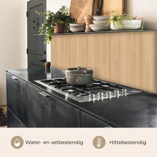 Naturel - Hout - Plank - Patronen keuken achterwand 2 middel 871 -usp_NL