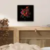 Bloemen - Boeket - Sierlijk aluminium wit klein -sfeer3