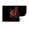 Bloemen - Boeket - Sierlijk Muursticker klein -3d