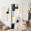 Kunst - Wit - Abstract - Modern deurposter klein -sfeer6