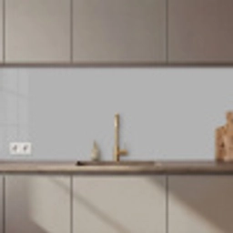 Grijs - Effen print keuken achterwand 2 middel 871 zz_3dshopping