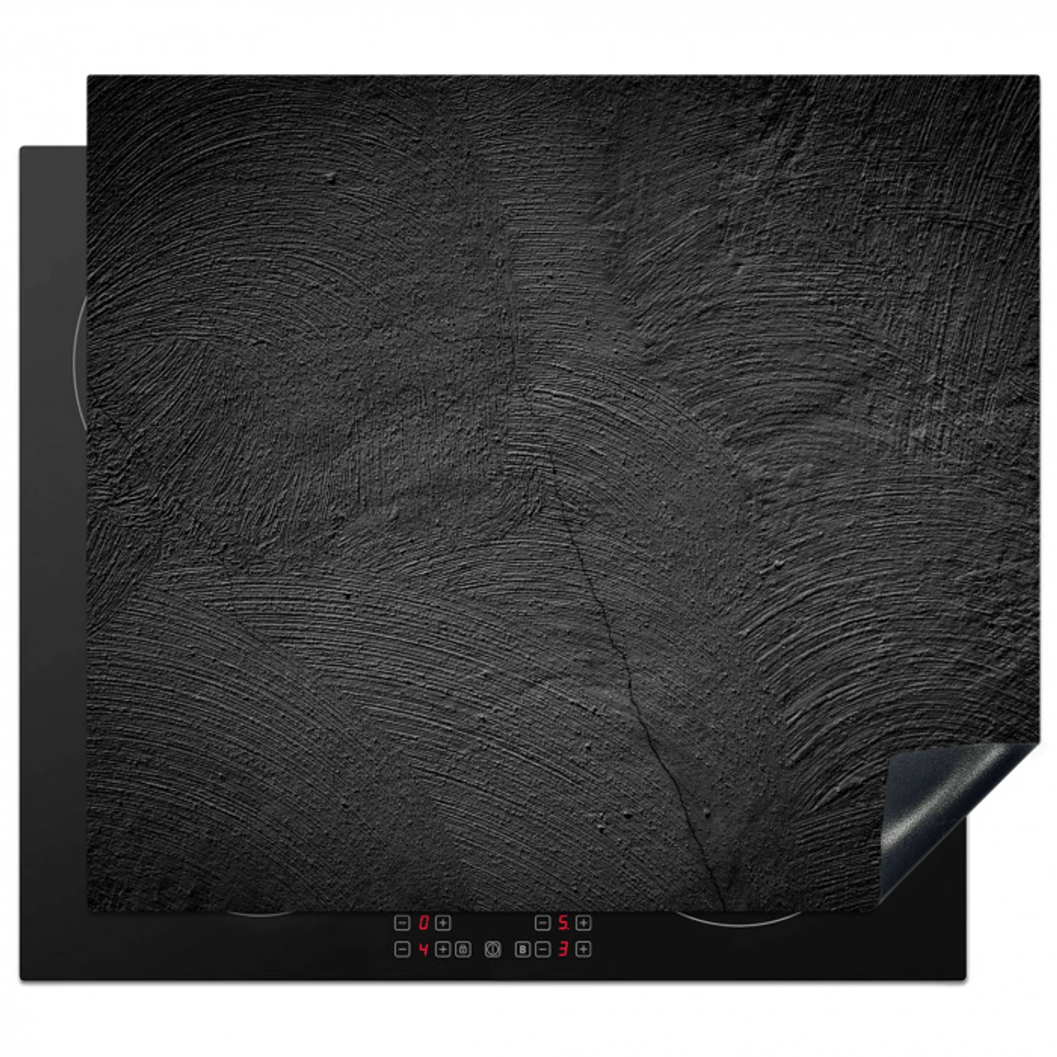 Cirkels van de Tijd Inductie beschermer vinyl 3mm middel -3d