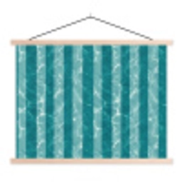 Zwembad - Strepen - Groen textielposter latten blank klein 122 -3d