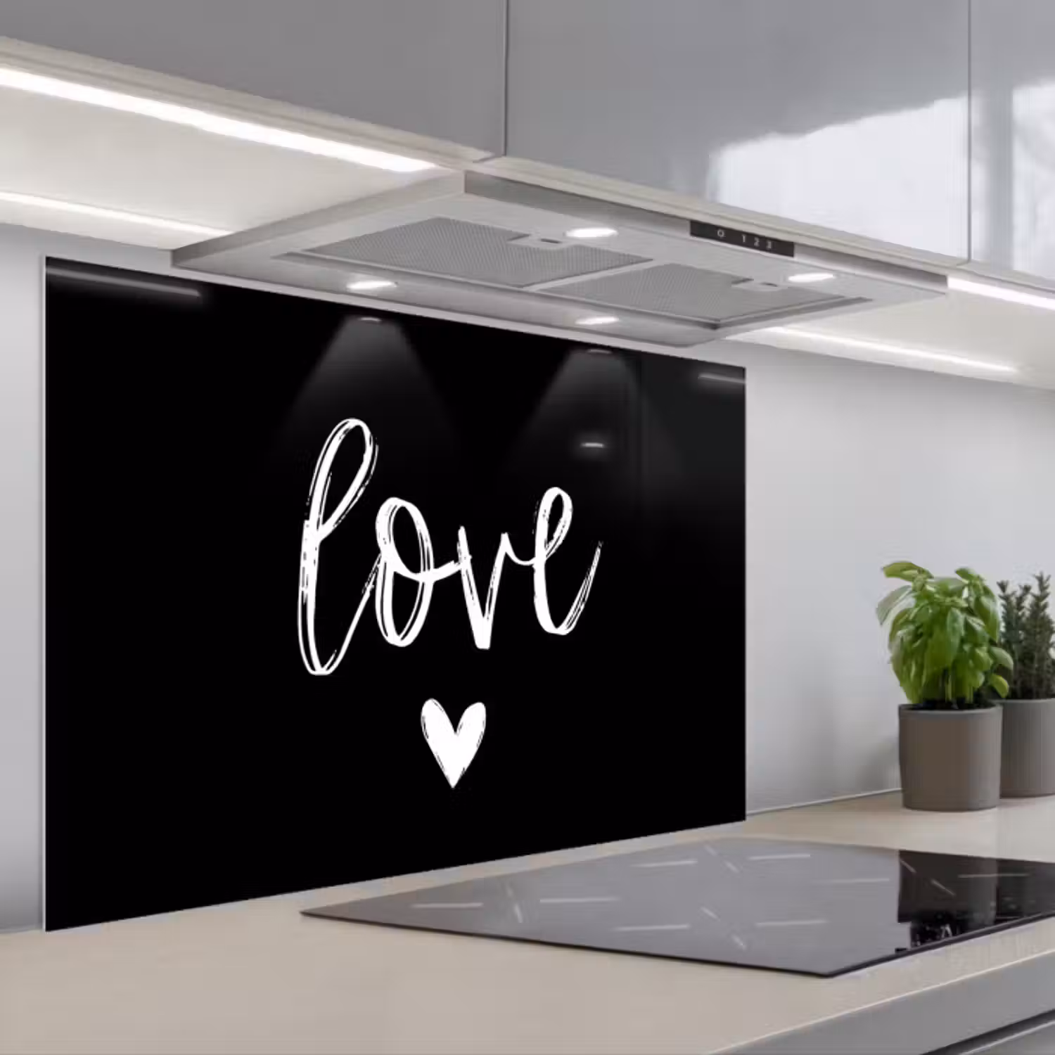 Spatscherm keuken - Spreuken - Love - Quotes