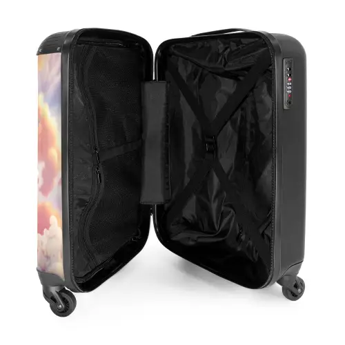Lana luchtprinses NBS - Handbagage koffer - Kinderen Unisex middel -binnenkant