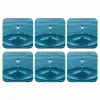 Waterdruppel - Water - Oppervlakte onderzetter kurk middel -3d