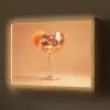 Drank - Oranje - Glitter - Disco Light Box met batterij (Wandlamp) middel -z3d_website