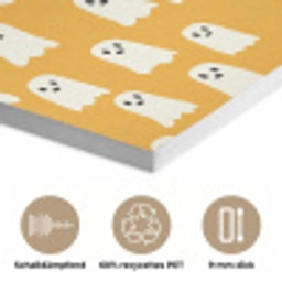 Halloween - Spookjes - Oker PET vilt klein 837 -closeup_DE