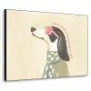 Quote - Hond - Zonnebril Textielframe zwart klein -3d