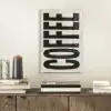 Japandi - Koffie - Decoratie - Vintage plexiglas 5mm klein -sfeer1
