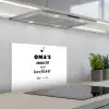 Quotes - Oma's zoals jij zijn kostbaar - Spreuken - Oma keuken achterwand spatscherm klein -3d_schuin