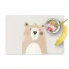 Beer - Dier - Wilde dieren Placemat vinyl groot -zzzproduct_Kitchenyeah-website