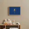 Raket - Blauw - Sterren Light Box met batterij (Wandlamp kind) middel -sfeer2_kind