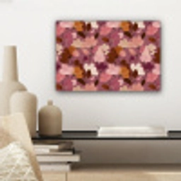 Bloem - Patroon - Roze canvas 2cm klein 34 -sfeer6