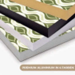 Patroon - Retro - Groen Textielframe zwart klein 947 -USP_kleurenDE