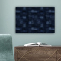 Patroon - Ruit - Marineblauw canvas 2cm klein 34 -sfeer4