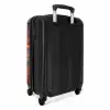Golvende zee bij zonsondergang NBS - Handbagage koffer - Unisex middel -achterkant