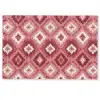 Roze - Penseelstreken - Abstract - Patroon Deurmat klein 898 -zkaufland3d