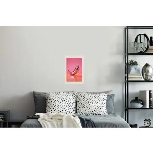 Disco - Peper - Roze Muursticker klein -slaapkamer