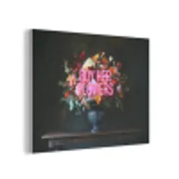 Quote - Bloemen - Vaas - Neon PET vilt klein -3d