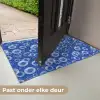 Bubbels - Patroon - Blauw Deurmat klein -USP_NL