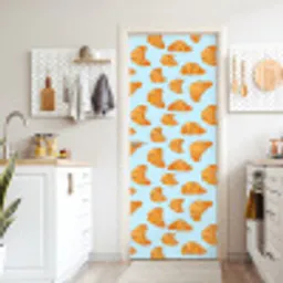 Croissant - Speels - Blauw deurposter klein 289 -sfeer5