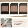 Bloemvormen - Patroon - Roze - Vintage Light Box met kabel (Tafellamp) klein -USP_dimbaarNL