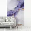 Paars - Modern - Marmer - Abstract fotobehang vinyl groot -woonkamer