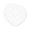 Geometrie - Lijn - Patroon Wandcirkel Organisch Forex 3mm klein 629 -3d