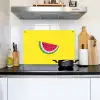 Fruit - Watermeloen - Geel Inductie beschemer met haakjes klein -sfeer2