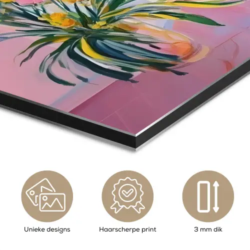 Roze - Buiten - Verf aluminium wit klein -closeup_NL