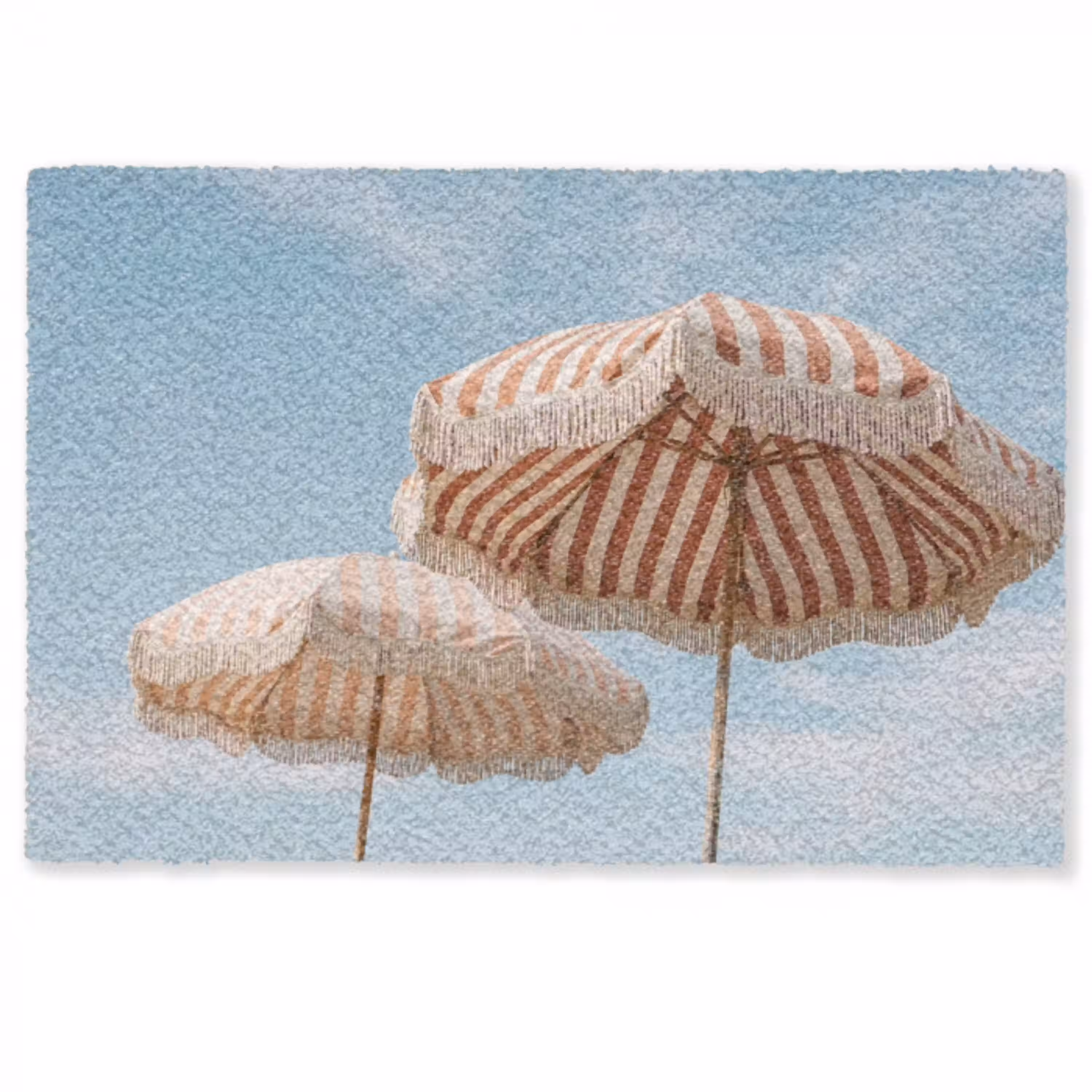 Parasol - Lucht - Rood Deurmat klein -zkaufland3d