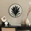 Agaveplant - Symmetrisch - Groen Fotolijst rond zonder passe partout klein -sfeer1