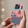 Zee - Boot - Zonsondergang Telefoonhoesje iPhone 17 Pro klein -sfeer3_NL