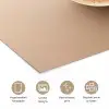 Koffie - Melkschuim - Lach - Beige poster papier klein -closeup_NL