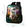 Fluffy Franky Rugzak - Zwart middel -productfoto_formaten
