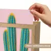 Cactussen - Modern - Pastel Light Box met kabel (Kinderlampje) klein -USP_websiteprintNL