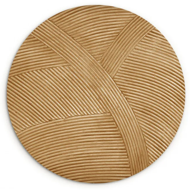 Muurcirkel - Structuur - Natuur - Kunst - Rotan